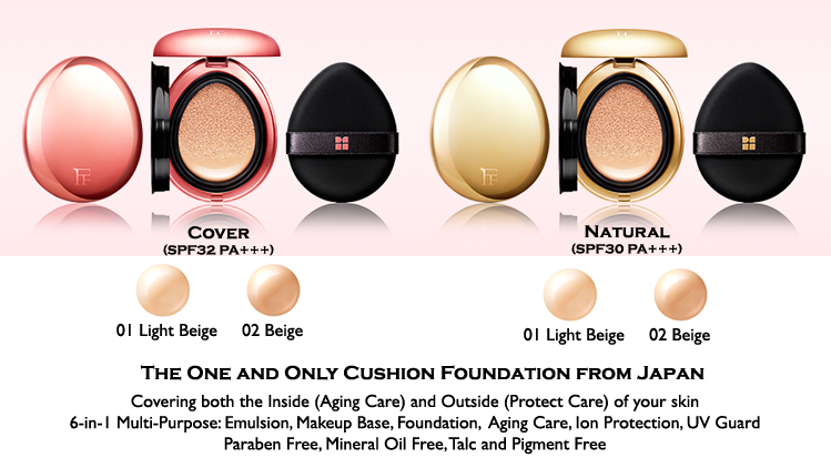 Phấn nước FLOW FUSHI Ion de Cushion Foundation Nhật Bản FLOW FUSHI Ion de Cushion Foundation –Phấn nước chống nắng cho một lớp nền hoàn hảo