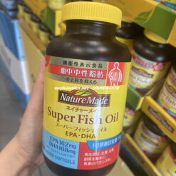 Dầu cá Nature Made Super Fish Oil DHA & EPA Nhật Bản