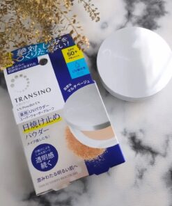 Phấn phủ chống nắng Transino UV Powder EX SPF50+ PA++++ Nhật Bản