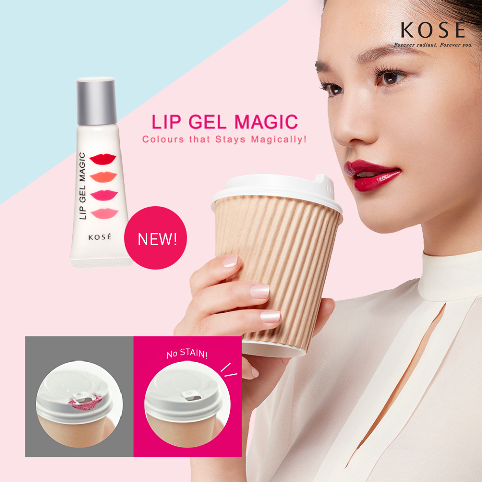 Son giữ màu Kose Lip Gel Magic Nhật Bản Son giữ màu Kose Lip Gel Magic Nhật Bản - Yêu Hàng Ngoại
