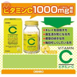 Viên uống bổ sung Vitamin C Orihiro 1000mg Nhật Bản