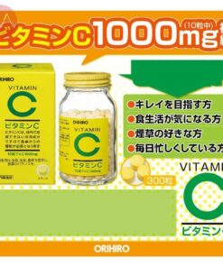 Viên uống bổ sung Vitamin C Orihiro 1000mg Nhật Bản