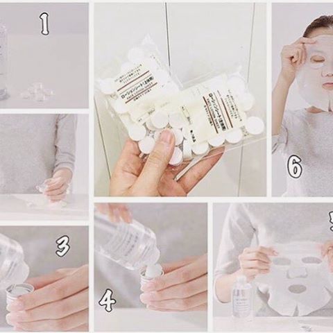 Mặt nạ giấy nén Muji Face Lotion Sheet Mặt nạ giấy nén Muji Face Lotion Sheet - Yêu Hàng Ngoại