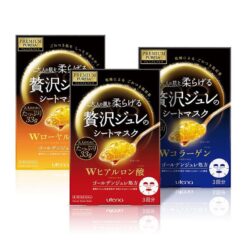 Mặt nạ thạch vàng Utena W Premium Nhật Bản