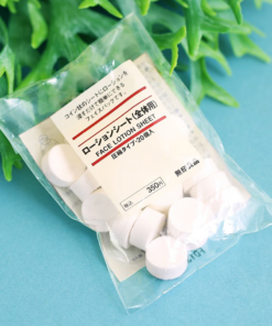 Mặt nạ giấy nén Muji Face Lotion Sheet