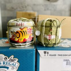 Rượu Sake Hakushika bình cói Nhật Bản