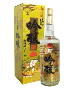 Alternative view of Rượu Sake vảy vàng Takara Shozu Nhật Bản 1,8 lít