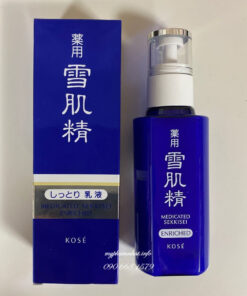 Sữa dưỡng trắng da Kose Medicated Sekkisei Enriched Emulsion Sữa dưỡng trắng da Kose Medicated Sekkisei Enriched Emulsion - Yêu Hàng Ngoại