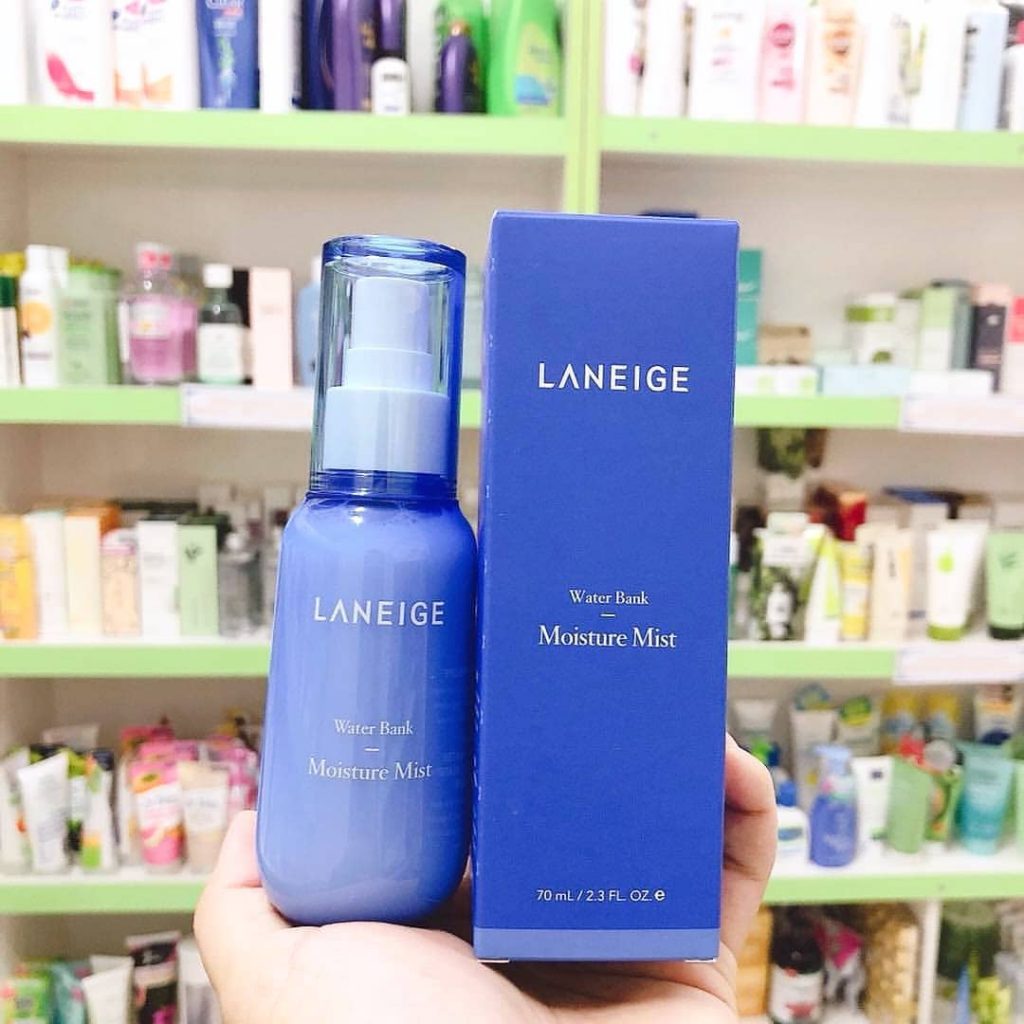 Xịt khoáng dưỡng ẩm Laneige Water Bank Moisture Mist Hàn Quốc Xịt khoáng dưỡng ẩm Laneige Water Bank Moisture Mist Hàn Quốc - Yêu Hàng Ngoại