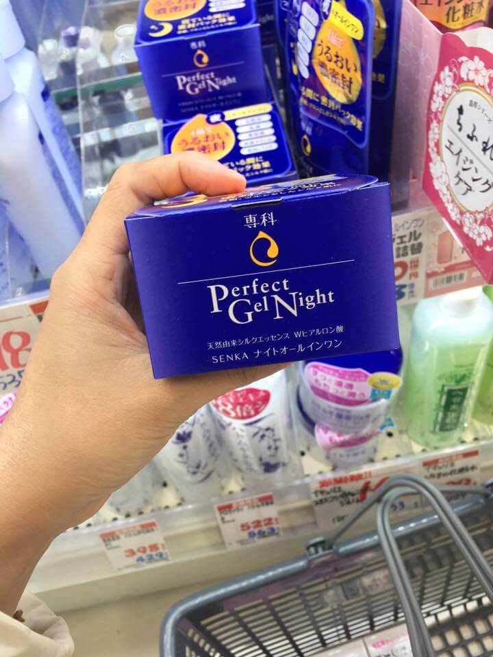 Kem dưỡng da ban đêm Senka Perfect Gel Night Kem dưỡng da ban đêm Senka Perfect Gel Night - Yêu Hàng Ngoại