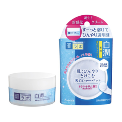 Kem dưỡng trắng da Hada Labo Shirojyun White Sherbet 30g