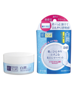 Kem dưỡng trắng da Hada Labo Shirojyun White Sherbet 30g