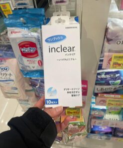 Gel Đặt Phụ Khoa Hỗ Trợ Làm Sạch & Cân Bằng pH Inclear – Hộp 10 Ống (Nhật Bản) Gel Đặt Phụ Khoa Hỗ Trợ Làm Sạch & Cân Bằng pH Inclear – Hộp 10 Ống (Nhật Bản) - Yêu Hàng Ngoại