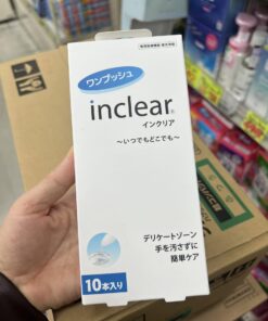 Alternative view of Gel Đặt Phụ Khoa Hỗ Trợ Làm Sạch & Cân Bằng pH Inclear – Hộp 10 Ống (Nhật Bản)