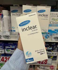 Gel Đặt Phụ Khoa Hỗ Trợ Làm Sạch & Cân Bằng pH Inclear – Hộp 10 Ống (Nhật Bản) Gel Đặt Phụ Khoa Hỗ Trợ Làm Sạch & Cân Bằng pH Inclear – Hộp 10 Ống (Nhật Bản) - Yêu Hàng Ngoại