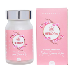 Viên uống hàm hương Hebora Sakura & Damask Rose Nhật Bản