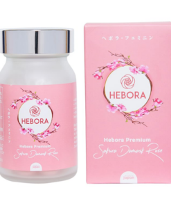 Viên uống hàm hương Hebora Sakura & Damask Rose Nhật Bản