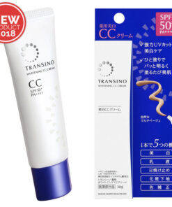Kem trang điểm CC Transino Whitening Cream SPF50+/PA++++ Nhật Bản
