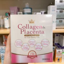 Viên uống Collagen Placenta 5 in 1 nhau thai Nhật Bản