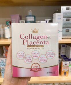 Viên uống Collagen Placenta 5 in 1 nhau thai Nhật Bản