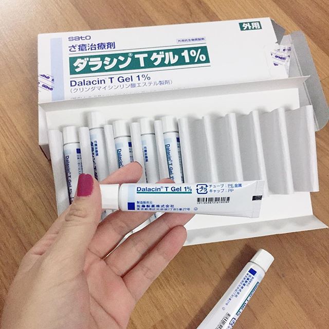Kem hỗ trợ mụn Dalacin T Gel 1% Sato Nhật Bản Kem hỗ trợ mụn Dalacin T Gel 1% Sato Nhật Bản - Yêu Hàng Ngoại