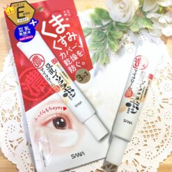 Kem dưỡng mắt Sana Smooth Honpo Eye Yuan Plump Cream 3 IN 1