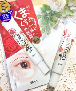 Kem dưỡng mắt Sana Smooth Honpo Eye Yuan Plump Cream 3 IN 1