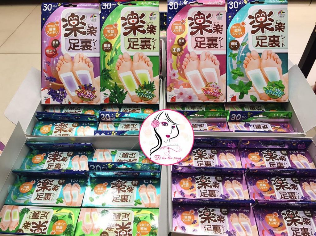 Miếng dán bàn chân thải độc tố UNIMAT RIKEN Nhật Bản Miếng dán bàn chân thải độc tố UNIMAT RIKEN Nhật Bản - Yêu Hàng Ngoại