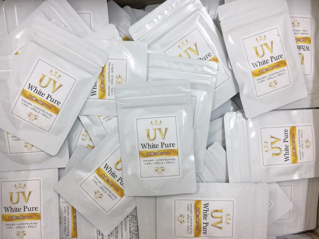 Viên uống chống nắng UV White Pure Nhật Bản Viên uống chống nắng UV White Pure Nhật Bản - Yêu Hàng Ngoại