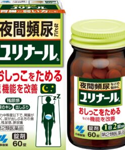 Viên Uống Hỗ Trợ Giảm Tiểu Đêm Kobayashi Yurinaru b – Hộp 60 / 120 Viên (Nhật Bản) Viên Uống Hỗ Trợ Giảm Tiểu Đêm Kobayashi Yurinaru b – Hộp 60 / 120 Viên (Nhật Bản) - Yêu Hàng Ngoại