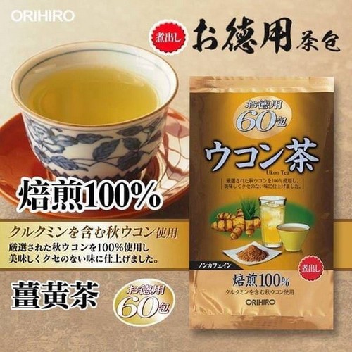 Trà nghệ giải độc gan Orihiro Ukon Tea Nhật Bản Trà nghệ giải độc gan Orihiro Ukon Tea Nhật Bản - Yêu Hàng Ngoại
