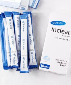 Gel Đặt Phụ Khoa Hỗ Trợ Làm Sạch & Cân Bằng pH Inclear – Hộp 10 Ống (Nhật Bản) Gel Đặt Phụ Khoa Hỗ Trợ Làm Sạch & Cân Bằng pH Inclear – Hộp 10 Ống (Nhật Bản) - Yêu Hàng Ngoại