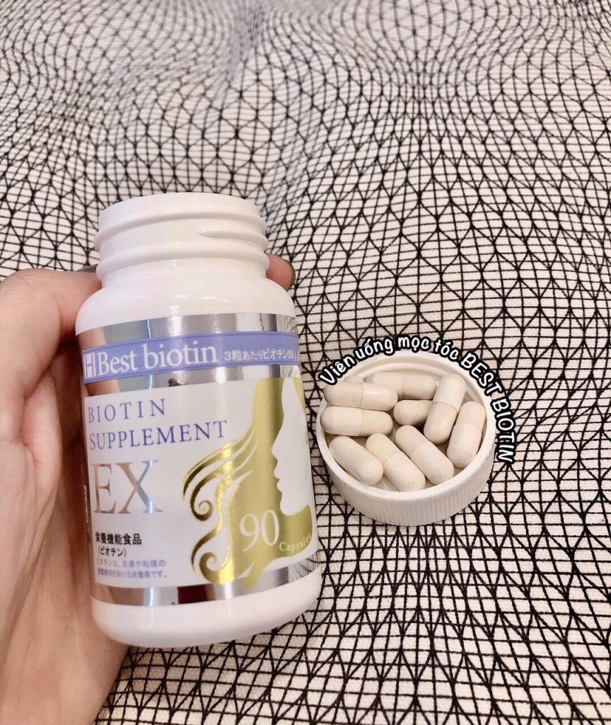 Viên uống kích thích mọc tóc Best Biotin Supplement EX Nhật Bản Viên uống kích thích mọc tóc Best Biotin Supplement EX Nhật Bản - Yêu Hàng Ngoại
