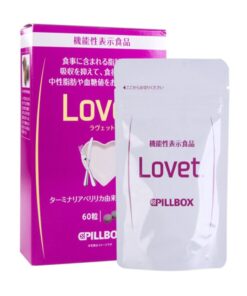 Viên uống giảm cân Lovet Pillbox Nhật Bản