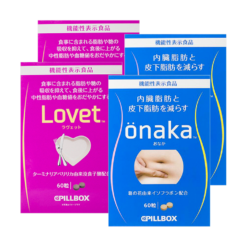 Alternative view of Viên uống giảm cân Lovet Pillbox Nhật Bản