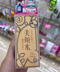 Nước Hoa Hồng Hỗ Trợ Giảm Mụn Meishoku Bigansui Medicated Skin Lotion – Chai 90ml (Nhật Bản)