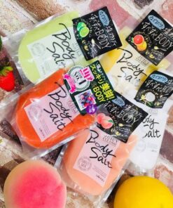 Muối tắm tẩy tế bào da chết Utena Body Salt Juicy Cleanse