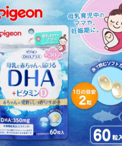 Viên uống bổ sung DHA Pigeon Nhật Bản cho bà bầu