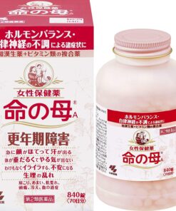 Viên Uống Hỗ Trợ Tiền Mãn Kinh Kobayashi Inochino Haha A Nhật Bản Viên Uống Hỗ Trợ Tiền Mãn Kinh Kobayashi Inochino Haha A Nhật Bản - Yêu Hàng Ngoại