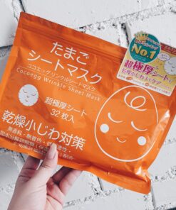 Mặt nạ trứng Cocoegg Wrinkle Sheet Mask Nhật Bản