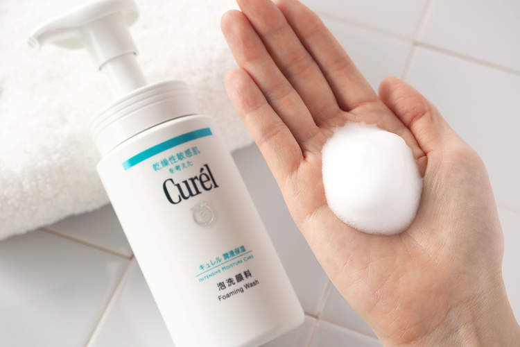 Sữa rửa mặt tạo bọt Curel Foaming Wash Nhật Bản Sữa rửa mặt tạo bọt Curel Foaming Wash Nhật Bản - Yêu Hàng Ngoại