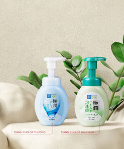 Sữa rửa mặt Hada Labo Gokujyun Hatomugi/Hyaluronic Foam Face Wash