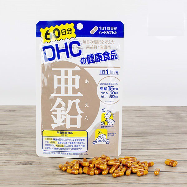 Viên uống DHC bổ sung kẽm 60 ngày Viên uống DHC bổ sung kẽm 60 ngày - Yêu Hàng Ngoại