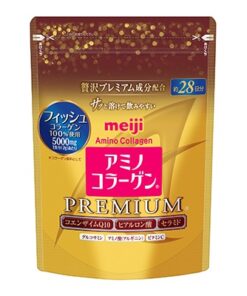 Alternative view of Bột Uống Bổ Sung Collagen Cao Cấp Meiji Amino Collagen Premium 5000mg – Túi 196g / 28 Ngày (Nhật Bản)