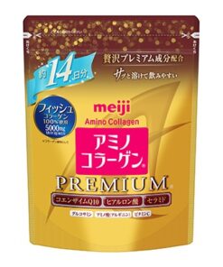 Bột Uống Bổ Sung Collagen Cao Cấp Meiji Amino Collagen Premium 5000mg – Túi 196g / 28 Ngày (Nhật Bản) Bột Uống Bổ Sung Collagen Cao Cấp Meiji Amino Collagen Premium 5000mg – Túi 196g / 28 Ngày (Nhật Bản) - Yêu Hàng Ngoại