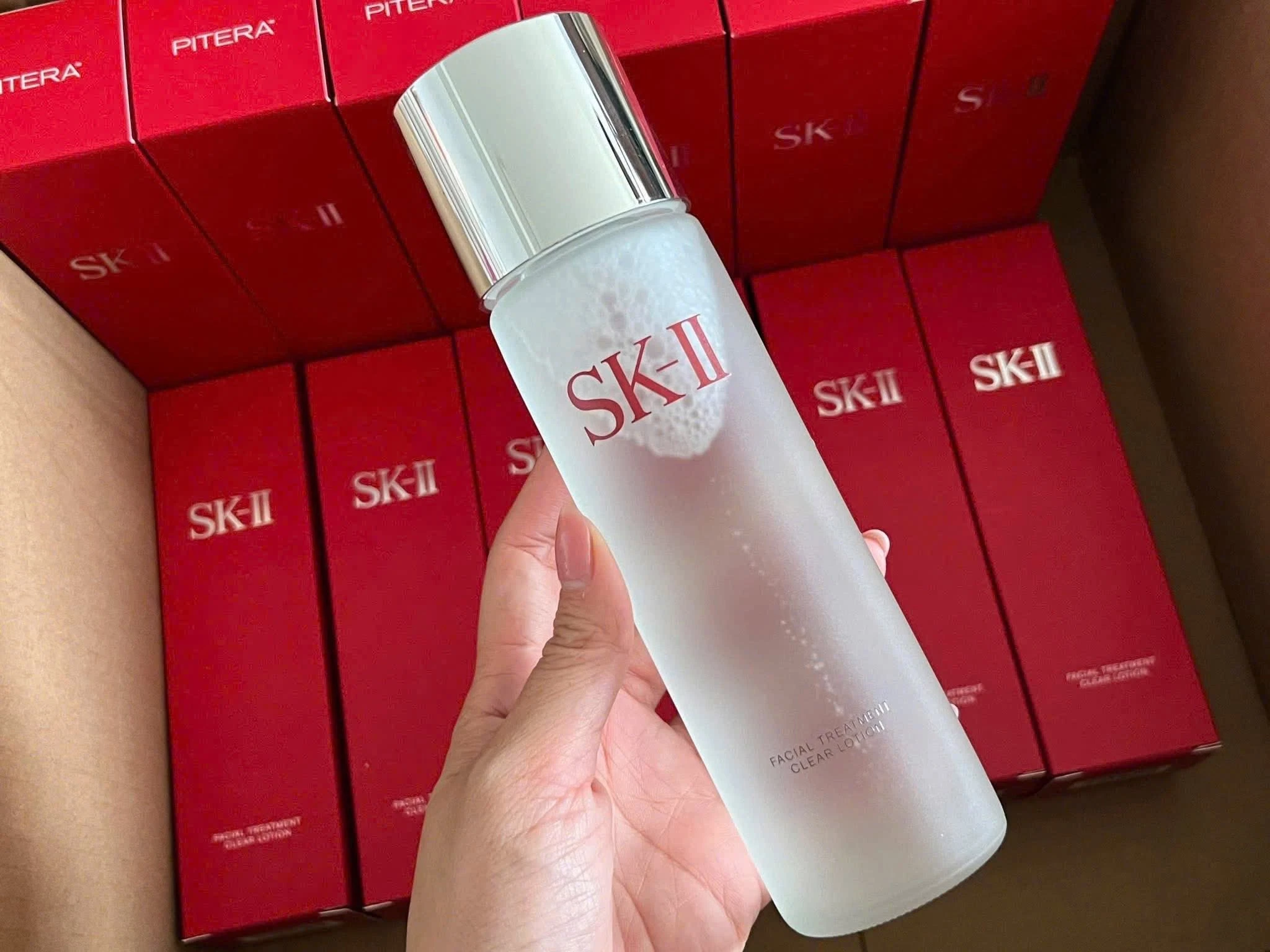 Nước hoa hồng SK-II Facial Treatment Clear Lotion Nhật Bản Nước hoa hồng SK-II Facial Treatment Clear Lotion Nhật Bản - Ảnh 5