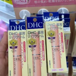 Son Dưỡng Ẩm Không Màu DHC Medicated Lip Cream – 1.5g (Nhật Bản)