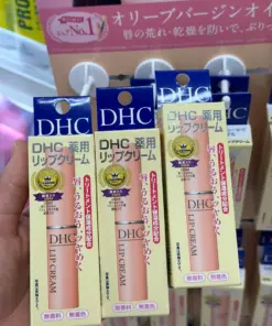 Son Dưỡng Ẩm Không Màu DHC Medicated Lip Cream – 1.5g (Nhật Bản)