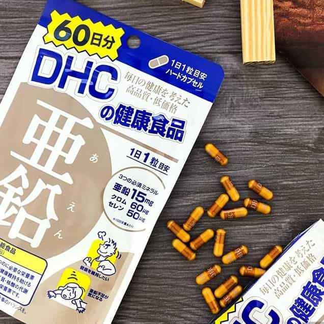 Viên uống DHC bổ sung kẽm 60 ngày Viên uống DHC bổ sung kẽm 60 ngày - Yêu Hàng Ngoại