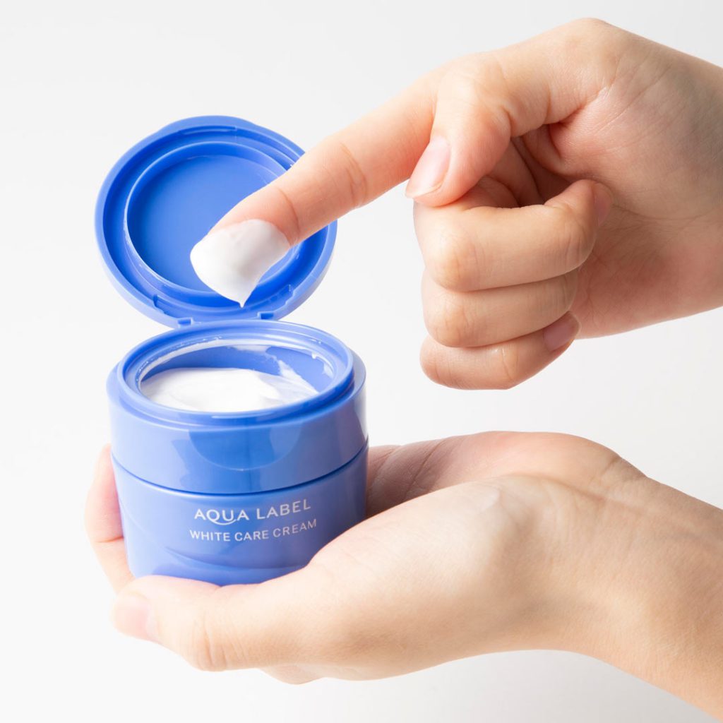 Kem dưỡng Shiseido Aqualabel White Care Cream màu xanh Kem dưỡng Shiseido Aqualabel White Care Cream màu xanh - Yêu Hàng Ngoại